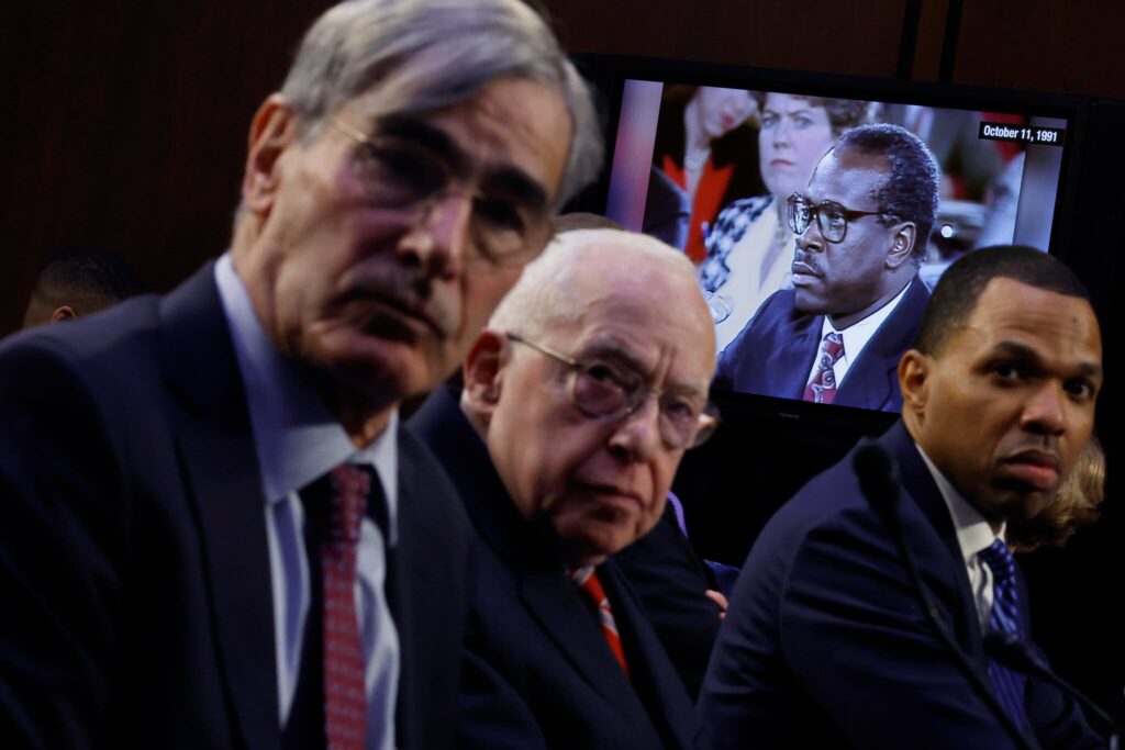 A Senate Judiciary Committee hearing in May. Credit Chip Somodevilla, Getty Images