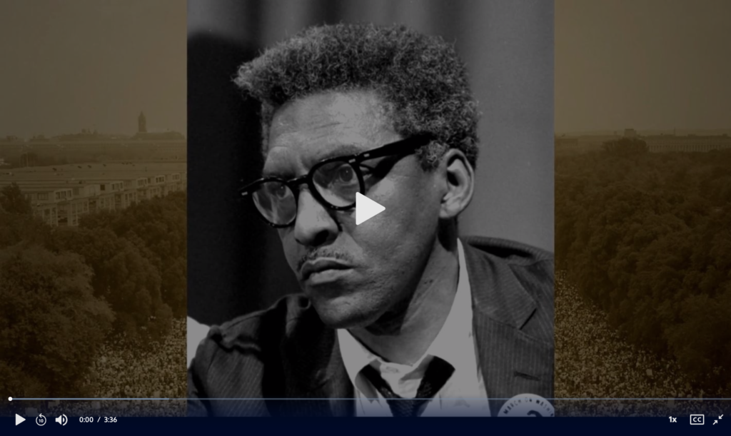 Bayard Rustin, credit PBS