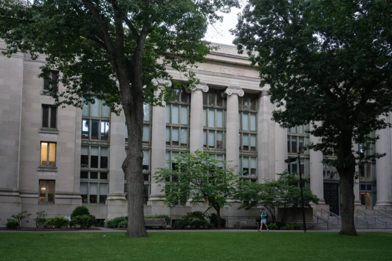 Building at Harvad Law, credit Billy Hickey for The New York Times