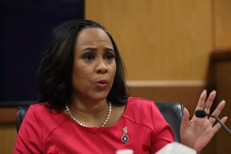 Fulton County District Attorney Fani Willis, credit ALYSSA POINTER-POOL, GETTY IMAGES