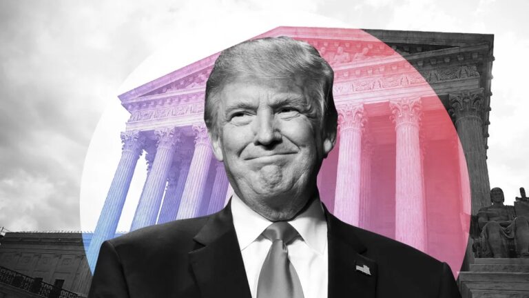 Illustration of Trump in front of SCOTUS building, by Will Mullery, CNN, Getty Images.jpeg