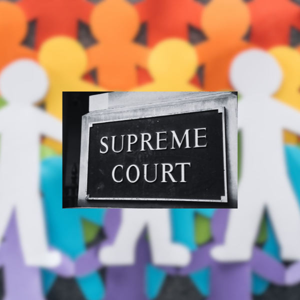 Pride colors and Supreme Court in black and white_NB