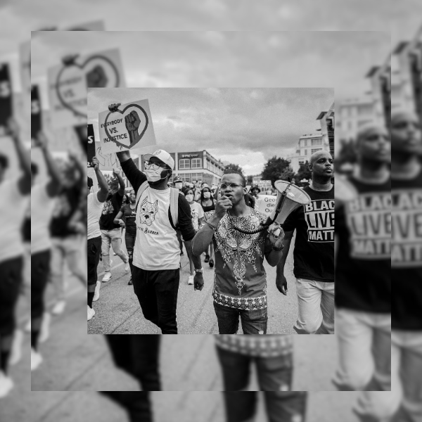 Protest in BW Blur_NB