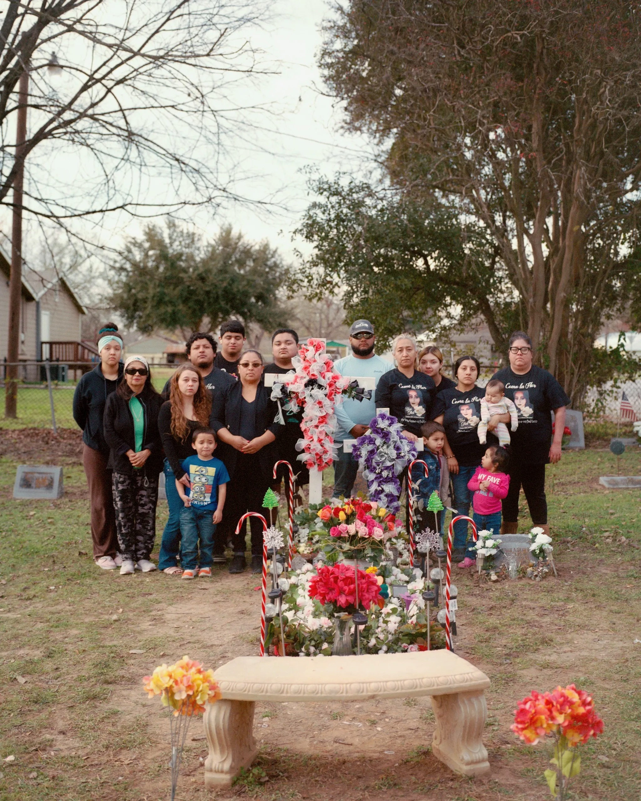 Yeni Glick’s family and friends commemorate her birthday at her grave site, credit Carlos Jaramillo.jpg